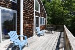 Large Open Deck with Gorgeous Mountain Views at Pet Friendly Waterville Estates Home 